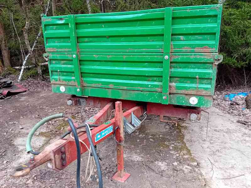 Návěs nákladní traktorový sklápěcí ZDT NS3 - foto 3