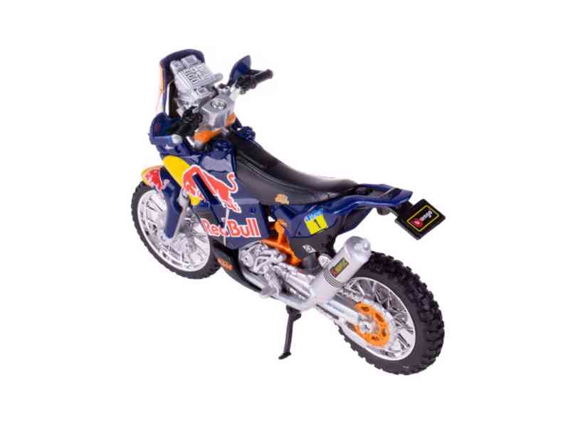 Bburago 1:18 WRB KTM CYCLE - KTM 450 Rally (Dakar Rally) - foto 2