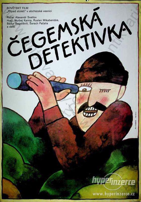 Čegemská detektivka film plakát A3 Svetlov - foto 1