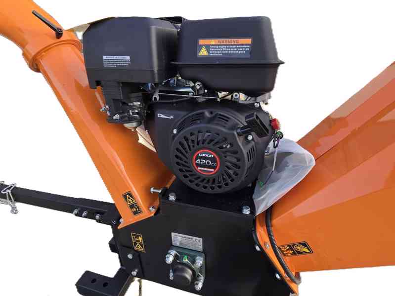 Benzínový štěpkovač TB Garden GS1500 15 HP 12 cm - foto 10