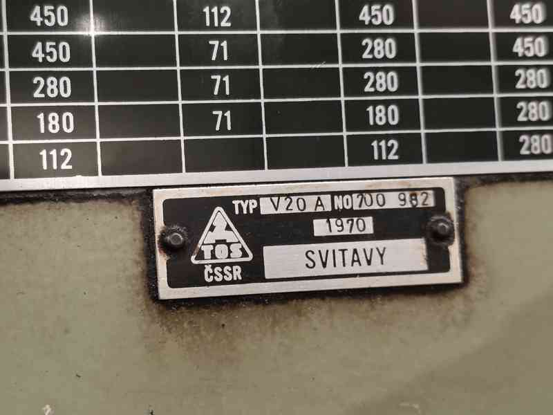Použitá vrtačka V 20 A, r. v. 1970, GO 2020 - foto 8