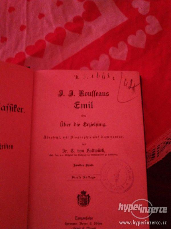 Nemecké vydání J.J. Rousseau Emil aneb o výchově II. - foto 3