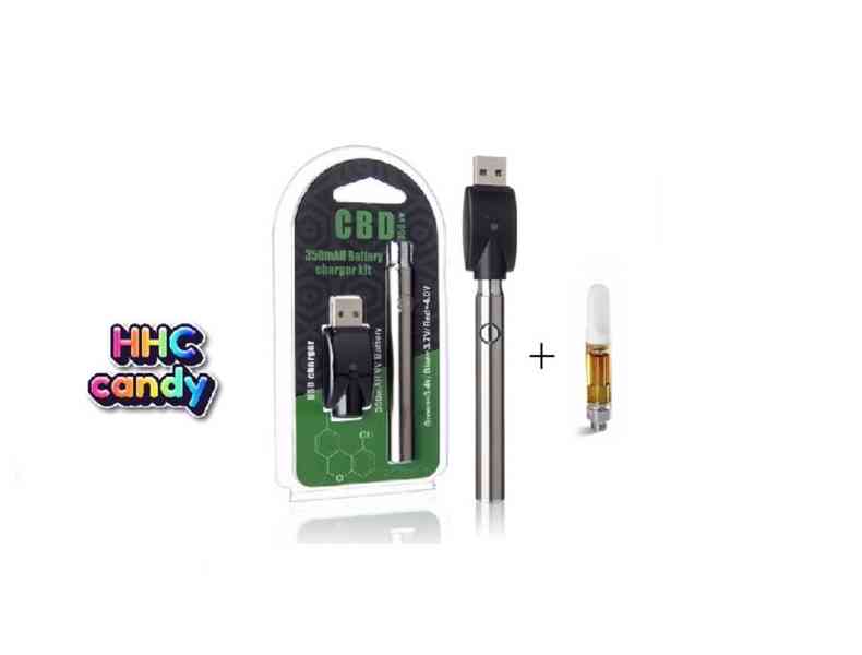 Vapovací pero + HHC cartridge 1ml - foto 1