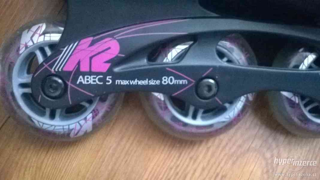 Prodám dámské brusle K2 kinetic speed - foto 8