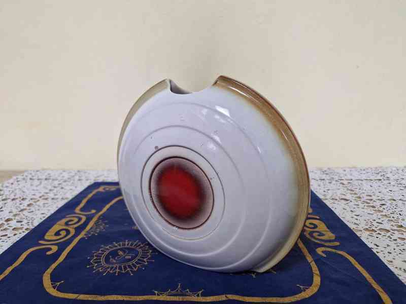 Stylová keramická Váza Brusel Kravsko Věra Libeňská - foto 5