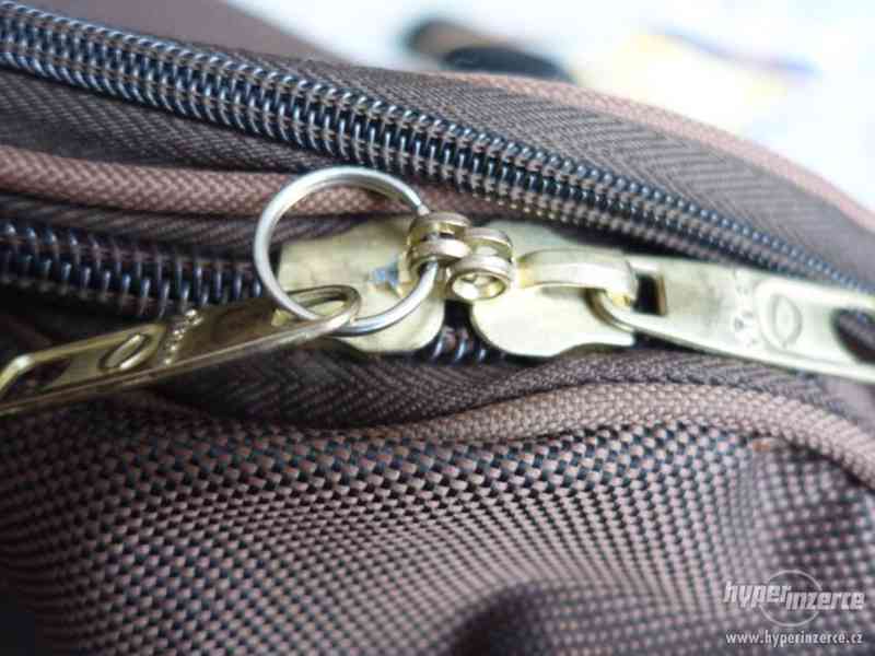 Cestovní taška na kolečkách Vision, hnědá - foto 1