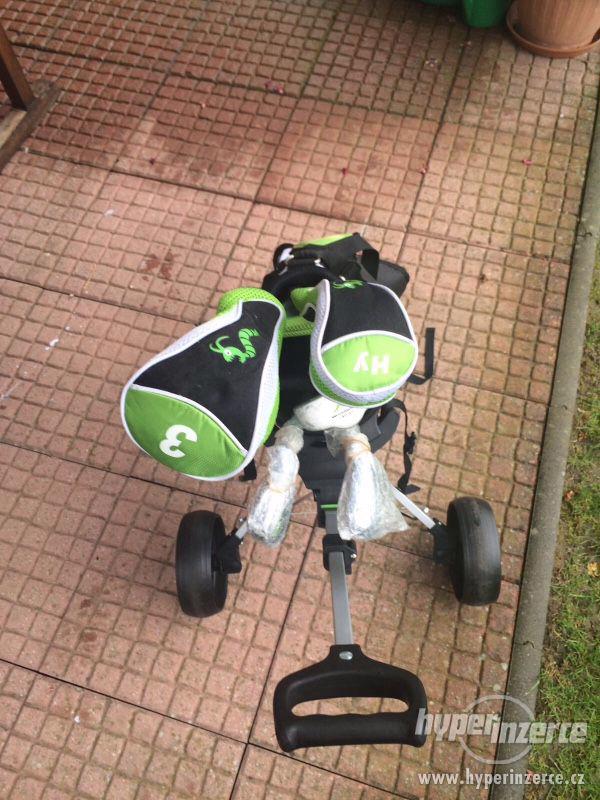 Dětský golfový bag a vozík - foto 1