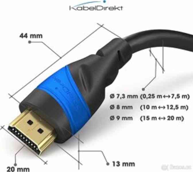 HDMI kabel Kabel Direkt High Speed s Ethernetem - délka 3 m - foto 3