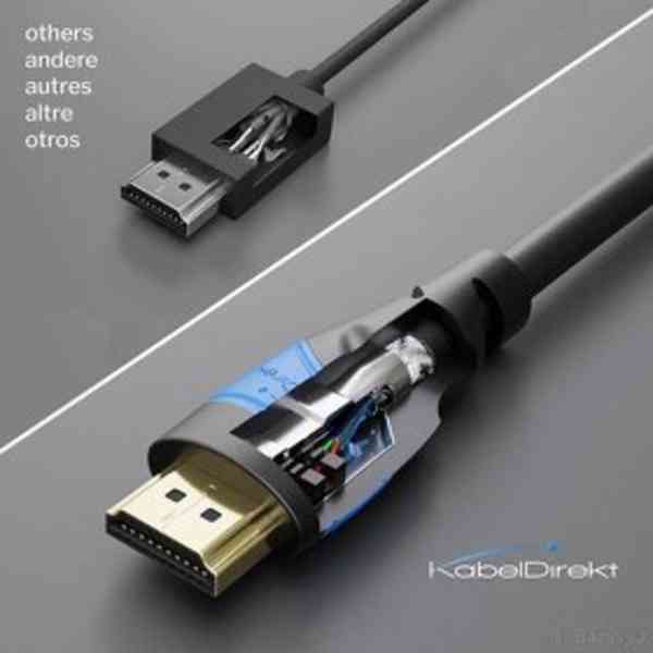 HDMI kabel Kabel Direkt High Speed s Ethernetem - délka 3 m - foto 4
