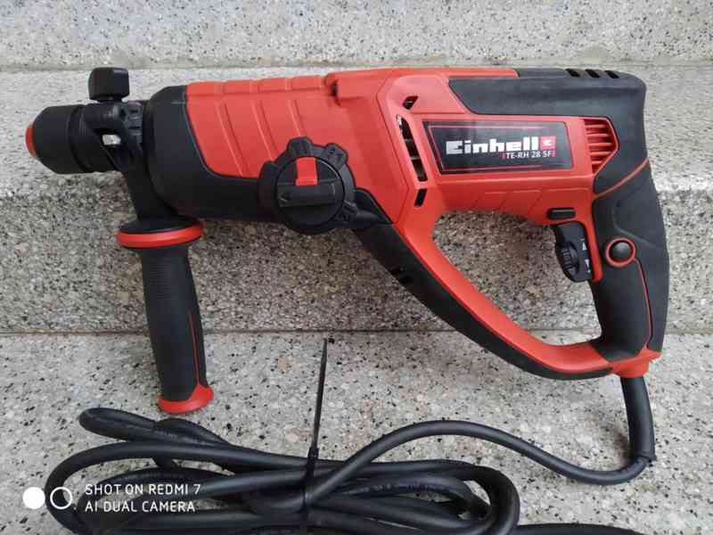 Prodám NEPOUŽITE vrtací kladivo Einhell TE-RH 28 5F - foto 4