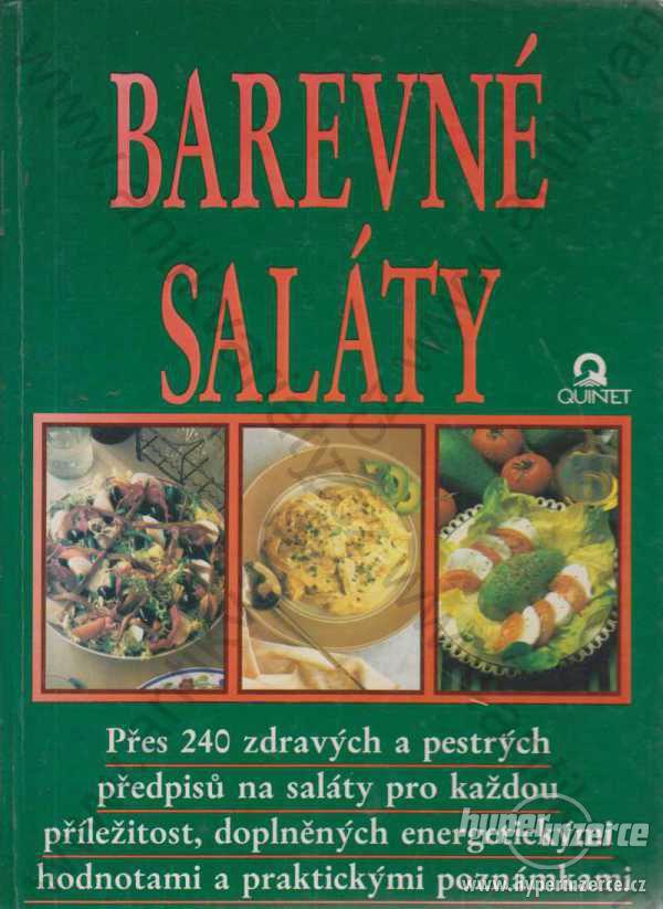 Barevné saláty, 240 předpisů na saláty,  1994 - foto 1