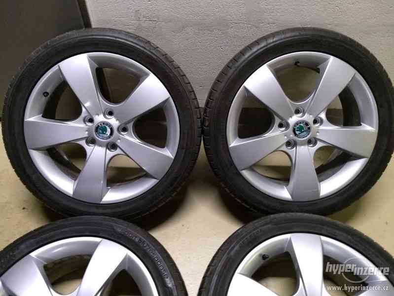 alu kola škoda octavia II 225/45R17 7x17 5x112 PEGASUS