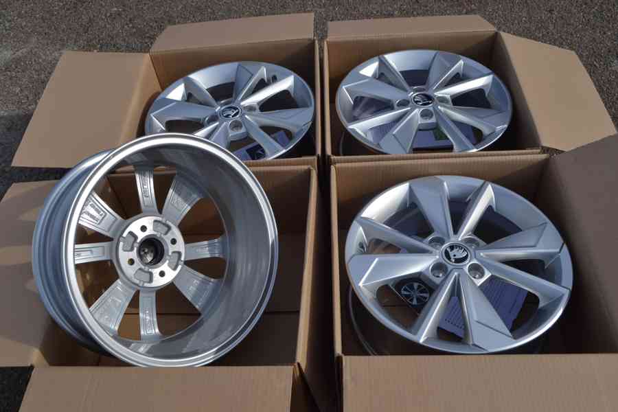 Škoda Citigo/Seat Mii,VW UP -Nové orig. Alu kola R16, 4x100  - foto 24