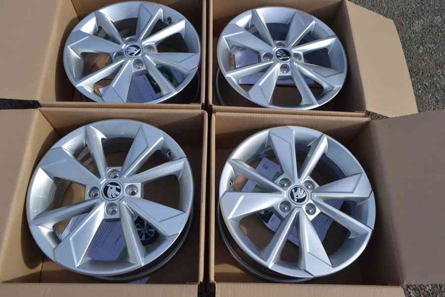 Škoda Citigo/Seat Mii,VW UP -Nové orig. Alu kola R16, 4x100  - foto 8