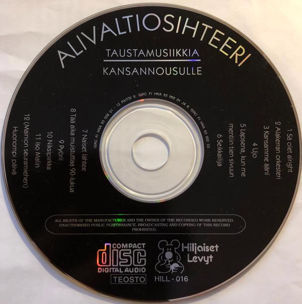 Alivaltiosihteeri – Taustamusiikkia Kansannousulle  (CD) - foto 4