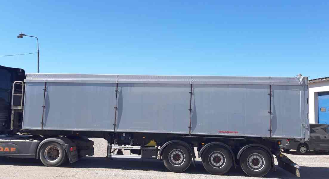 PRONÁJEM sklápěcí návěs SCHWARZMÜLLER 50 m3 / za 6x4 i 4x2 - foto 4