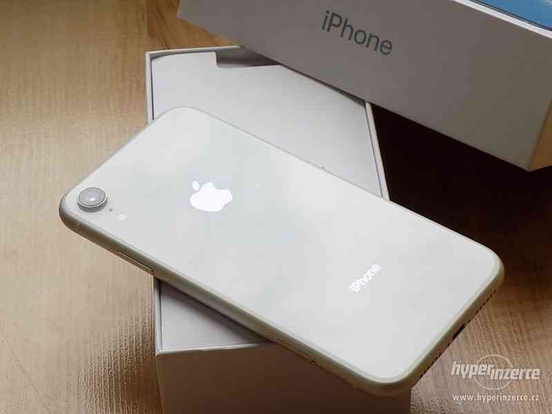 APPLE iPhone XR 128GB White - ZÁRUKA - TOP STAV - foto 6
