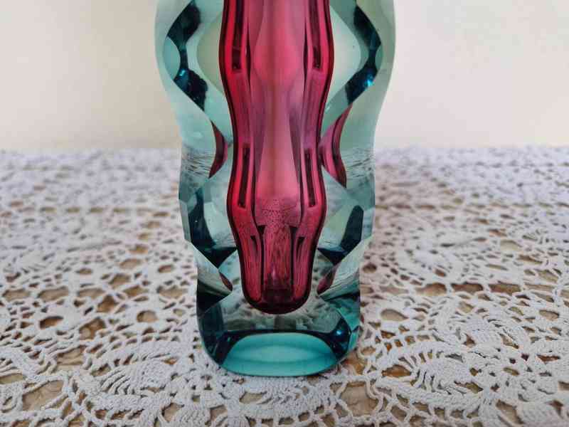 Zajímavá broušená Váza Oldřich Lipský Exbor 27cm! - foto 3