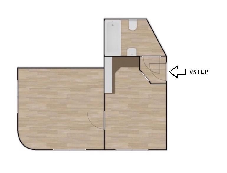 PRONÁJEM PĚKNÉHO CIHLOVÉHO BYTU 1+1,  BRNO – ČERNÁ POLE  - foto 14
