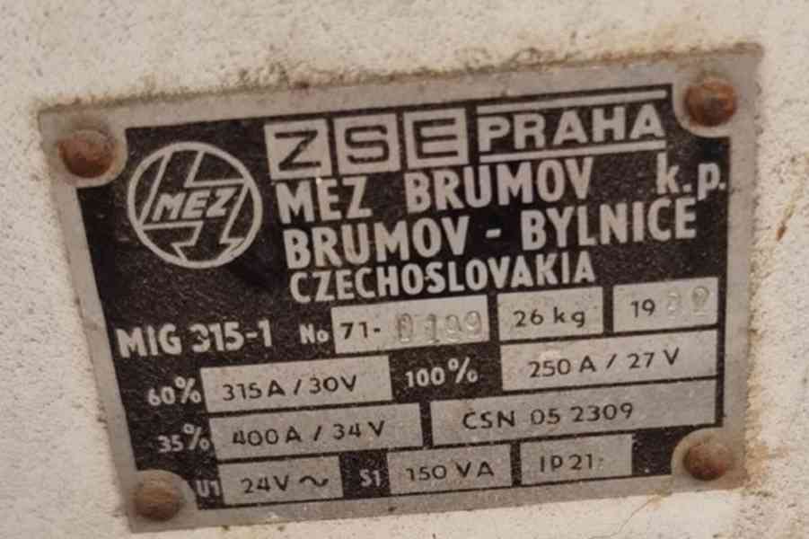 Svářečka MIG 315-1, UDI 315-1 (15455.)  - foto 9