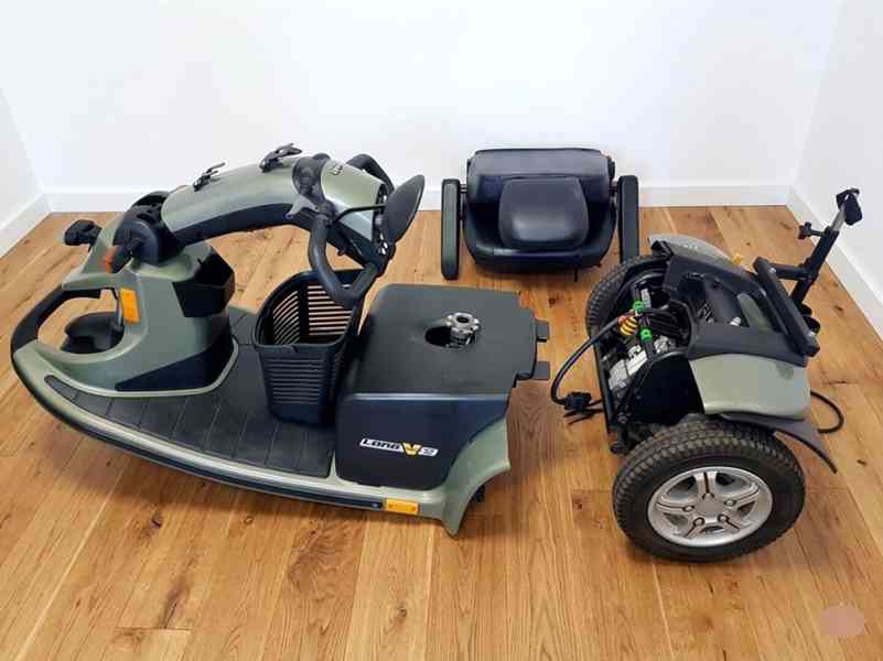 Elektrický tříkolový skútr pro seniory a ZTP  - foto 5