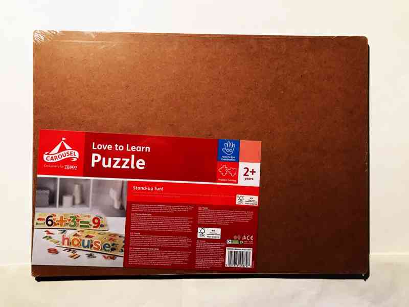 Hračka Puzzle dřevěné Abeceda, Nové Nerozbalené,  - foto 2