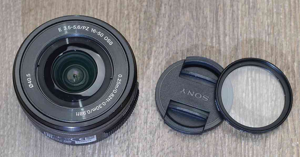 Sony E 16–50 mm F3,5–5,6 OSS PZ * E mount*UV* - foto 3