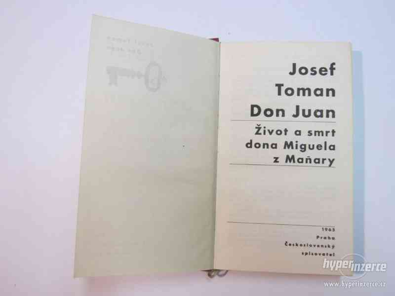 Kniha: Josef Toman - Don Juan, 1965. - foto 1