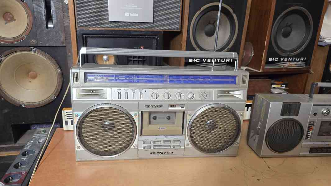 Radiomagnetofon SHARP GF-8787 a SHARP GF-7300 - foto 2