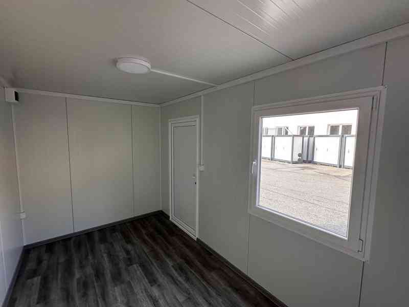 NOVÁ obytná buňka 4x3m, zateplená, IHNED 1ks, bílá - foto 3