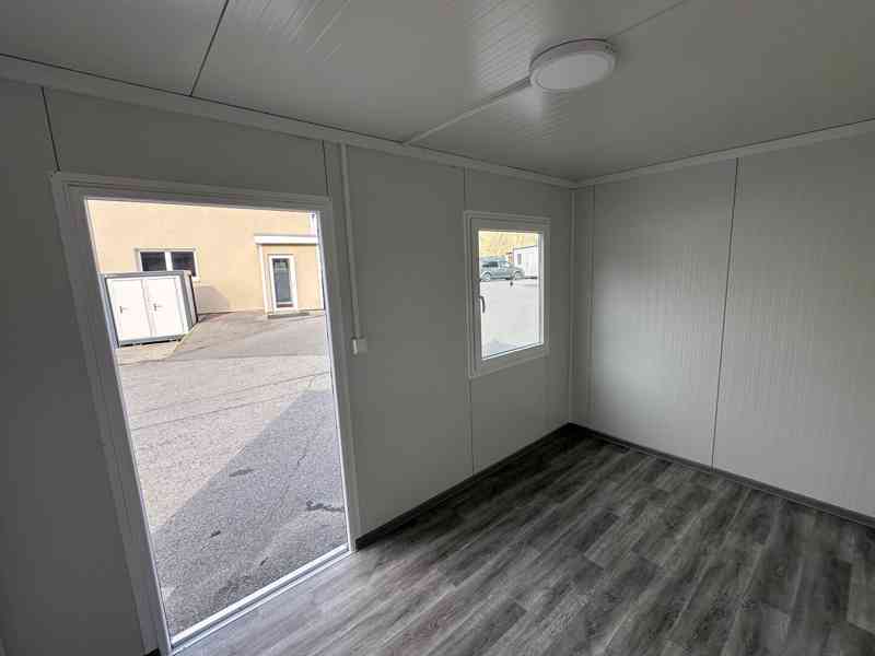 NOVÁ obytná buňka 4x3m, zateplená, IHNED 1ks, bílá - foto 4