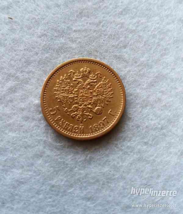 Zlatá mince 1897 - foto 2