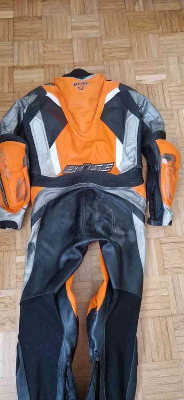 Kožená kombinéza Büse + rukavice KTM - foto 3