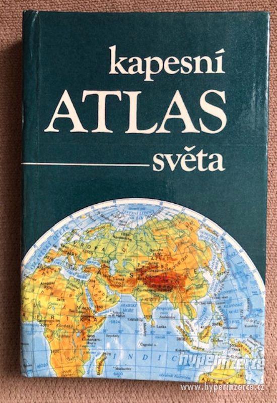 Atlasy školní, cestovní, kapesní a filatelistický