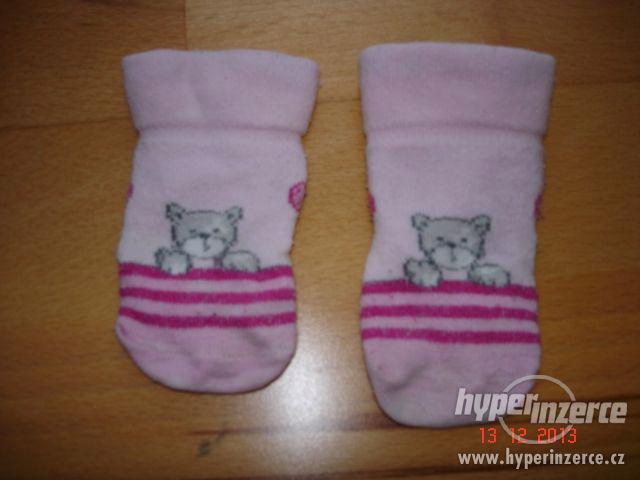 Ponožky pro novorozence - foto 1