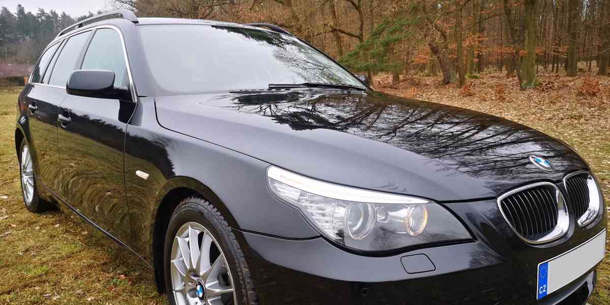 BMW 525D - E61 - 3.0 Diesel 145kw. Facelift - PĚKNÝ STAV!! - foto 9