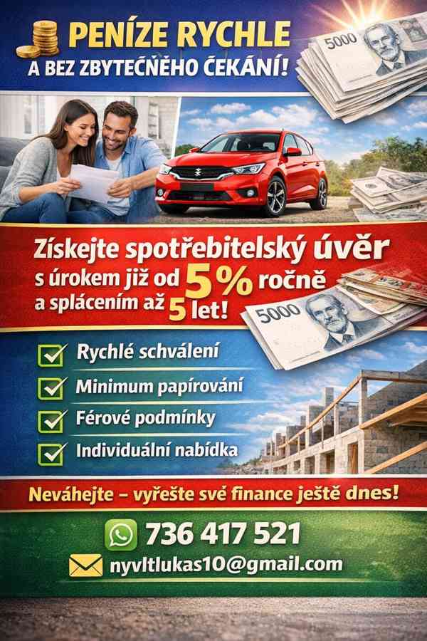 Spotřebitelský úvěr.