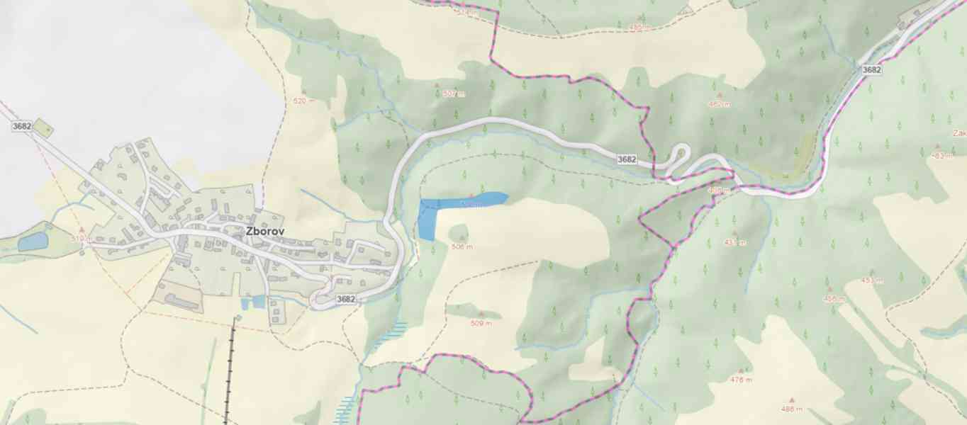 Lesní pozemek Zborov na Moravě - foto 10