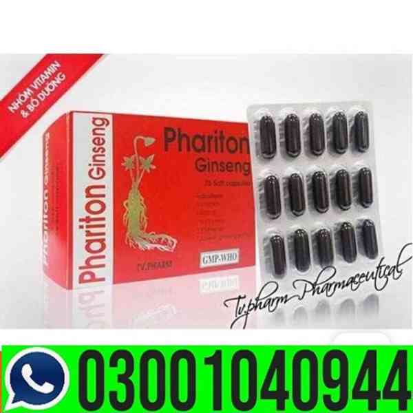 Phariton Ginseng Capsules Price in Pakistan = 0301040944 : B