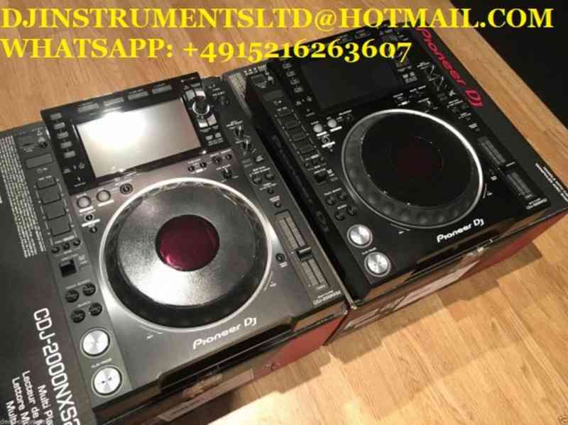 Nová 2x Pioneer CDJ-2000NXS2 1x DJM-900NXS2 Pioneer DJ Pack