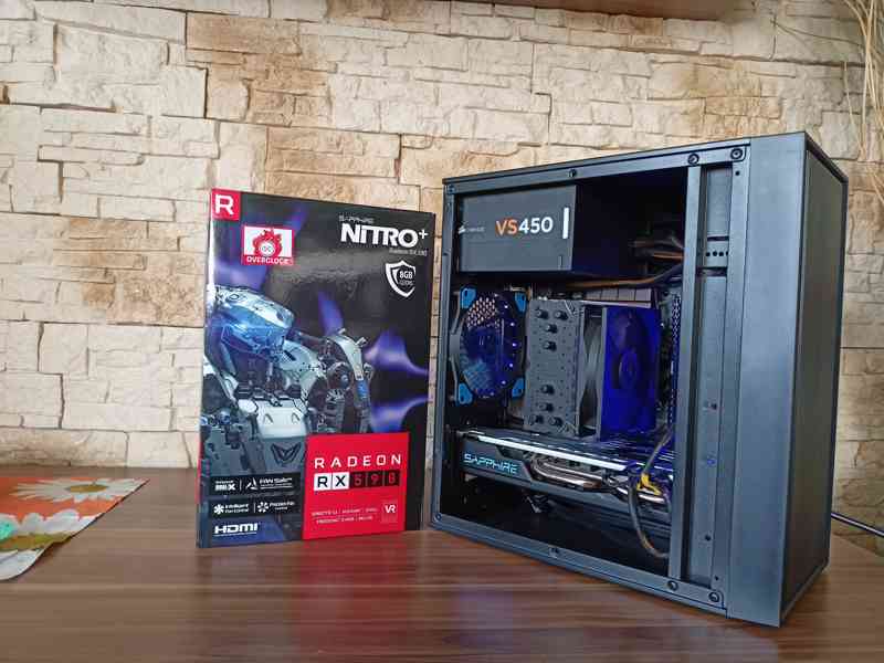 ⭐️ HERNÍ PC i5-7600K, 16GB RAM, RX 590 8GB, SSD, WIN ⭐️ - foto 1