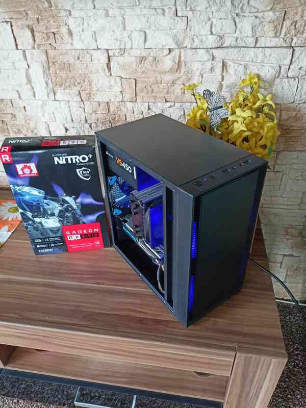 ⭐️ HERNÍ PC i5-7600K, 16GB RAM, RX 590 8GB, SSD, WIN ⭐️ - foto 3