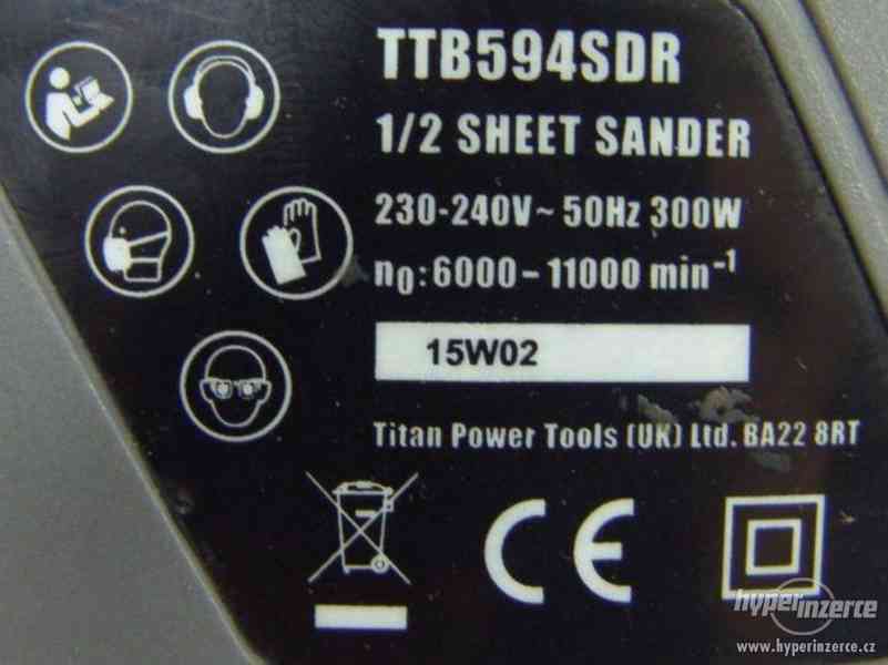 Titan TTB594SDR &#189; listová bruska 240V - foto 5