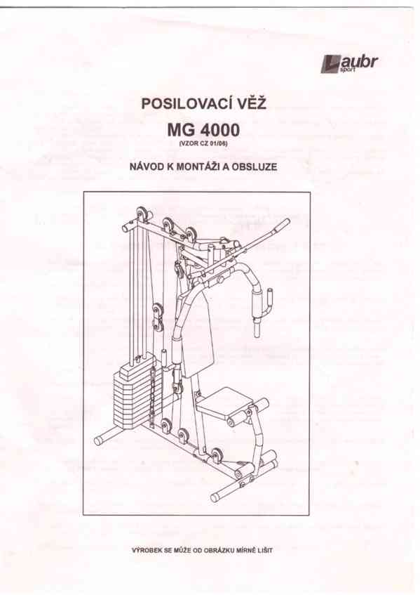 Posilovací věž Laubr Sport MG 4000 - foto 6