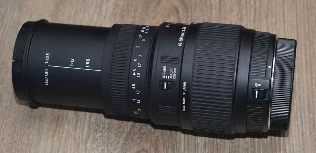 pro Canon - Sigma DG 70-300mm 1:4-5.6 MACRO - foto 7