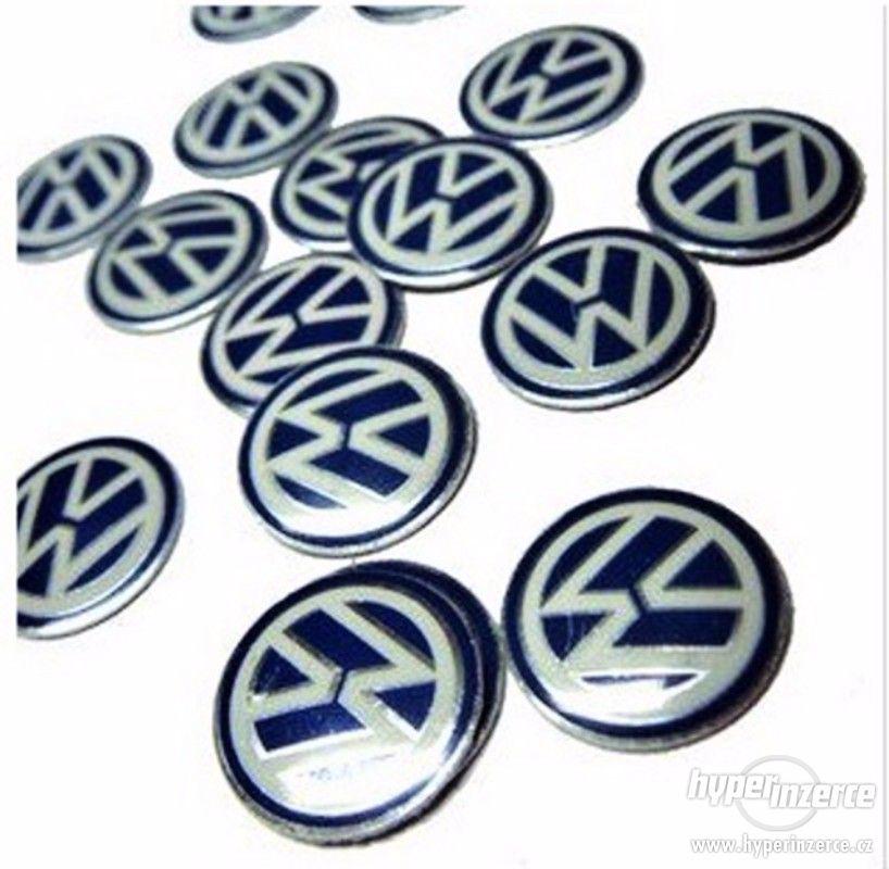 Znak VW pro sklápěcí klíče MODRÉ - foto 1