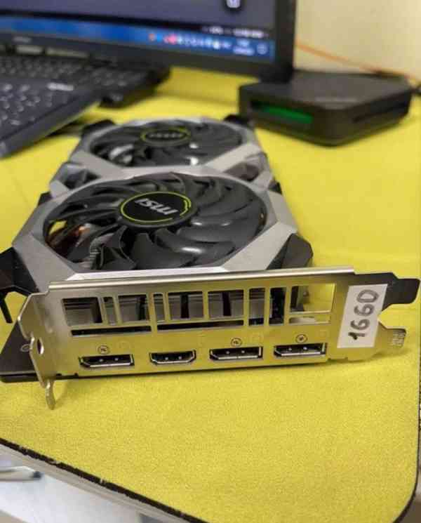 Nvidia Geforce GTX 1660 MSI - foto 3