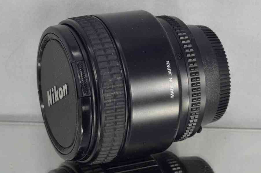 Nikon AF 85mm 1:1.8 D *FX Pevný Portrétový Objektiv*UV FILTR - foto 5