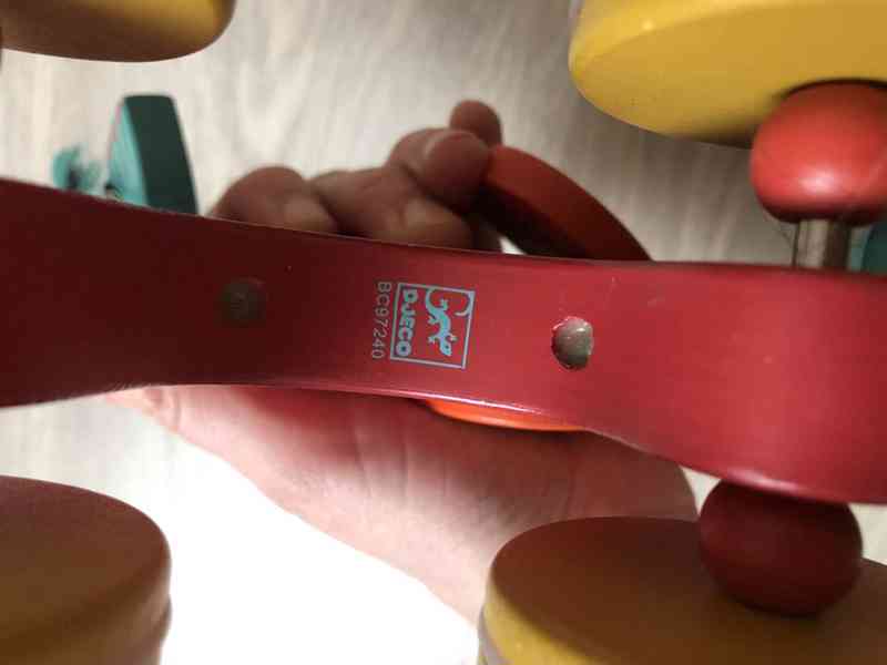 Tahací slon Indy red od DJeco - foto 4