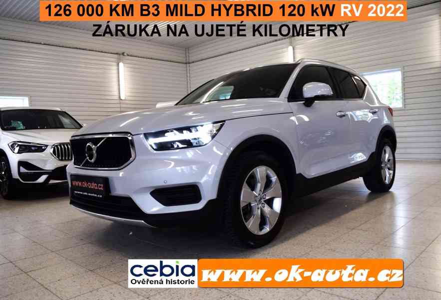 Volvo XC40 B3 MILD HYBRID 120 kW 2022 - DPH - foto 1